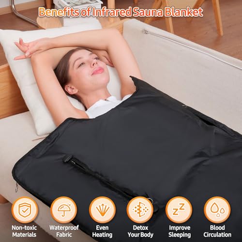 Portable Sauna Blanket Infrared Heating