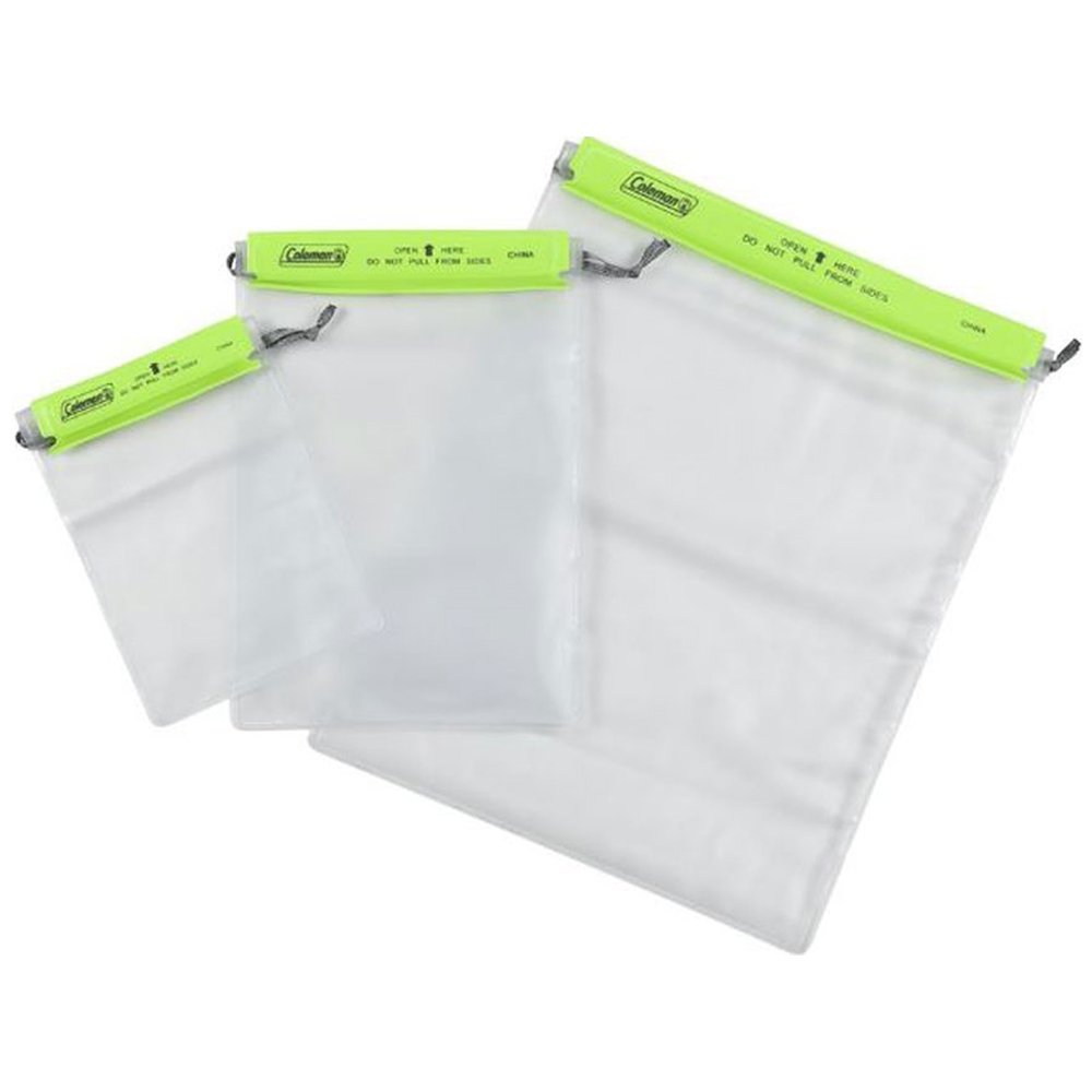 Colemancompany 2000012216 Coleman, 3 Pack, Splashproof Pouch, Vinyl Bag