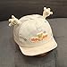 Produktbild wasserdichte Faltbare Sonnenschutzkappen,2020 Sommer Neue Baby Hut Mesh Garn Kappe Frühling und Herbst Dünnschnitt Kleinkinder Baby Baseball Cap weiche Traufe süß-Creme Farben_Kopfumfang 46-49 cm (3-