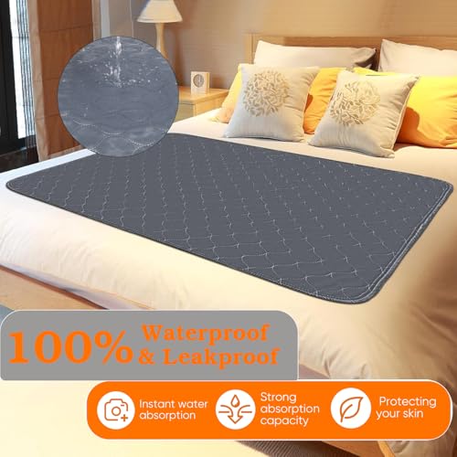 Coussinet de chaise imperméable gris 88,9x152,4 cm lavable - 4