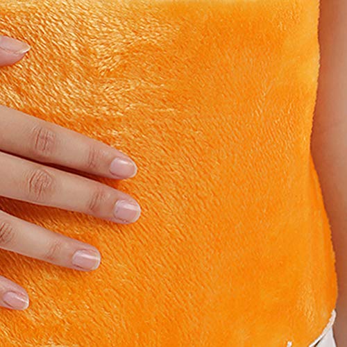 Faja lumbar térmica gruesa de felpa para invierno miniatura 3