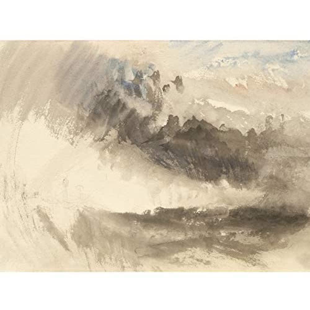 Artery8 Turner Sky And Sea Painting Unframed Wall Art Print Poster Home Decor Premium