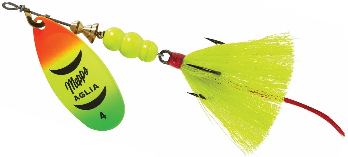 Mepp'sAglia - drsd trbl, hot fire Tiger-Yellow, 1/3 oz (B4ST HFT-Y)