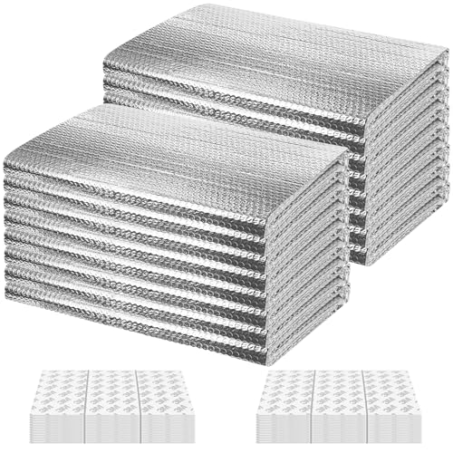 16P Garage Door Insulation Panels Kit 0.24"T Double Bubble Reflective