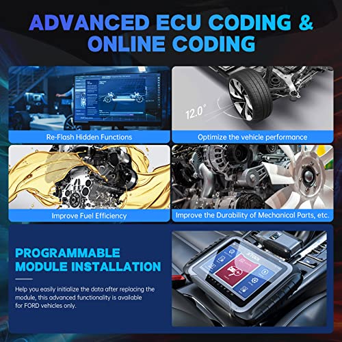 Xtool D8Bt Automotive Diagnostic Scan Tool With 3-Year Updates, 2023 Newest, Can Fd, Ecu Coding, 38+ Services, Bi-Directional Control, All Systems Diagnostics, Key Programming, Crankshaft Relearn #TOP1