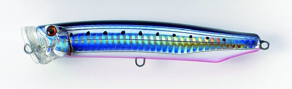 Tacklehouse CFP120 Popper Contact Feed Popper 4.7 inches (120 mm), 1.1 oz (30 g), Sardine, Red Berry, Slit HG #08