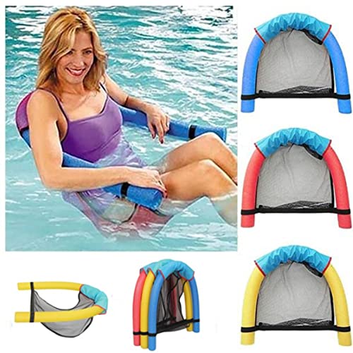Abaodam Pool Floating Bed Chair Floating Noodle Seat Boys and Girls Pool Float Solid Rod Odorless Soft Relaxing