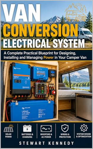 Van Conversion Electrical System: A Complete Practical Blueprint for Designing, Installing and Managing Power in Your Camper Van (Essential Guides to Crafts ... Skills for Everyday Makers Book 96)