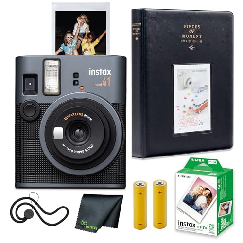Image of FUJIFILM INSTAX Mini 41 Instant Camera 20-Sheet Photo Album Bundle