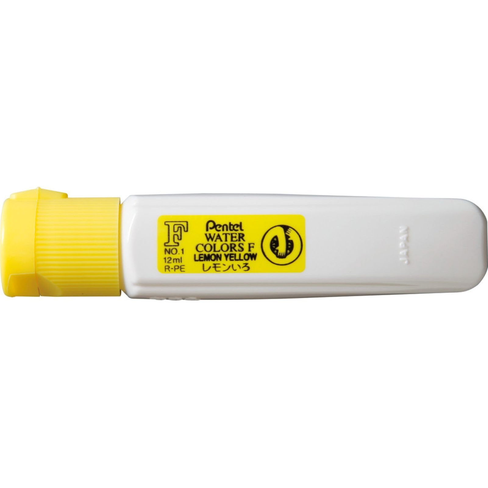 Pentel Enogu WFCT01 F Watercolor Poly Tube Lemon Color