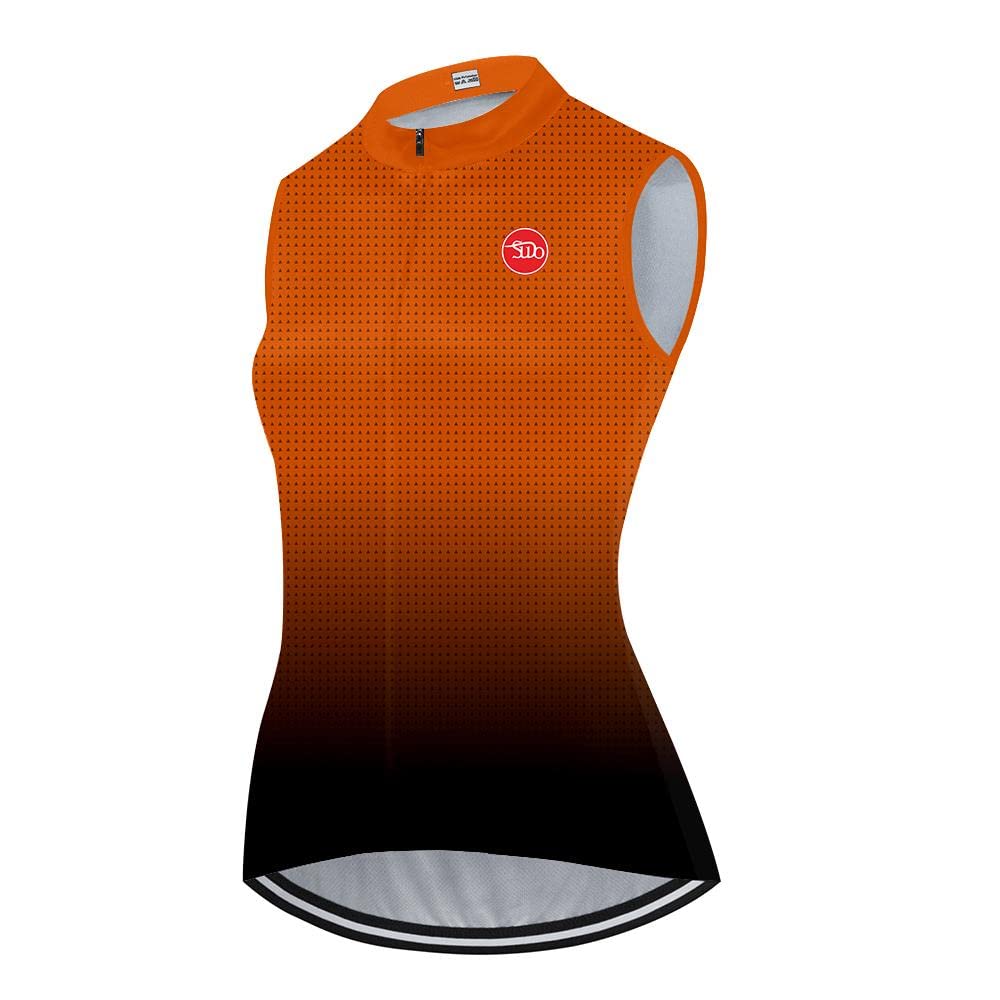Women's Cycling Jersey Sleeveless Bike Vest Shirts Bicycle Clothing Biking Tank Tops Tights