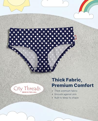 Image of City Threads Girls Bikini Bottoms Toddler Through Teen Sizes