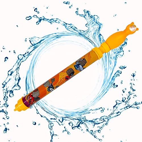 Image of Ascension High Pressure Water Toy Gun | Water Gun Pichkari for Kids| Water Pistol | Pressure Water Gun | Holi Pichkari for Boys Girls Children Pichkari with Yellow & Pink Holi Color and Bunch Balloon