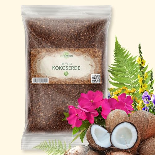 OraGarden Premium Kokoserde für Garten, Zimmerpflanzen, Blumenerde (3L)
