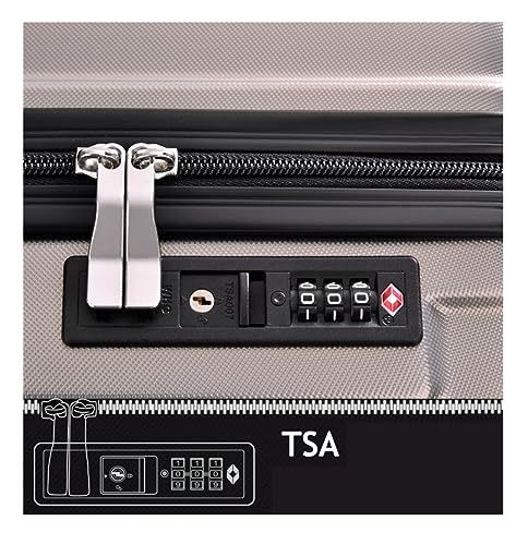 Carry-on Suitcase Luggage Luggage Sets Hardshell 3s Lightweight Durable Suitcase Spinner Wheels with Lock Carry-on Suitcases Carry On Luggages, 20/24/28inch (3s 20/24/28inch)4