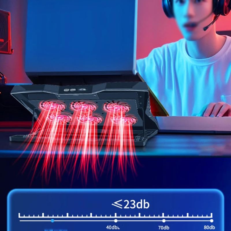 Desktop Multi-Speed Adjustable Silent Notebook Cooling Fan