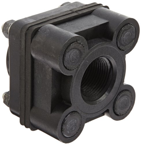 Banjo BF100 Polypropylene Pipe Fitting, Bolted Tank Flange, 1