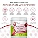 Vegs Pomegranate Juice Powder - Organic Pomegranate Fruit Juice Concentrated Antioxidants & Electrolytes - Instant Drink Mix Powder for Hydration, Baking, Flavoring, Sugar Free 11 oz (Pack of 1)