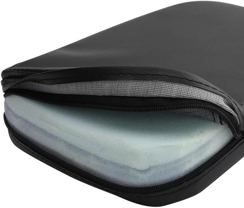 ユニバーサル バイク用 バックレスト リア ブラック クッションパッド