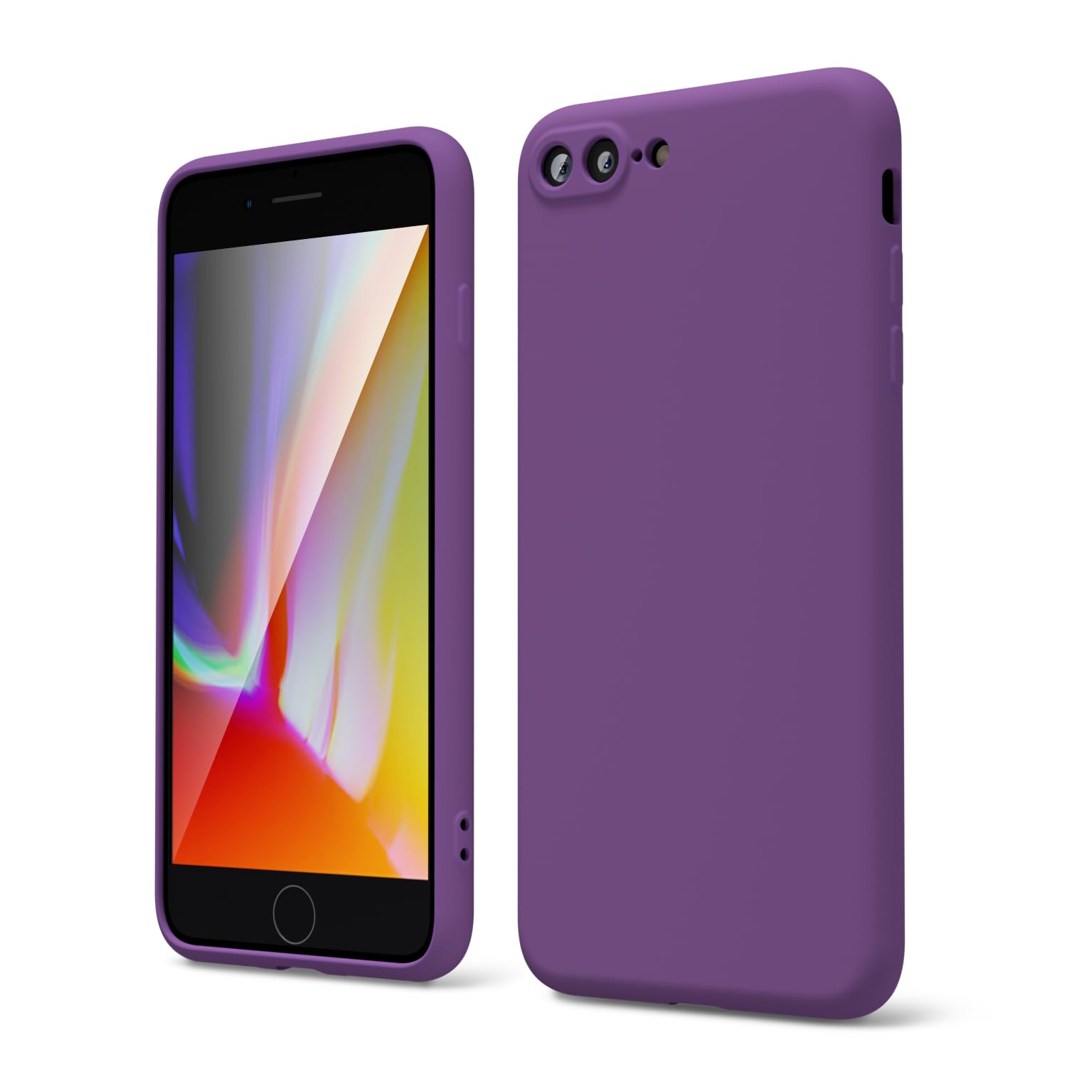oakxco for iPhone 16 Pro Max Case Liquid Silicone, Soft Rubber Gel Elegant Aesthetic Basic Simple Cover, Cute Thin Slim TPU Matte Solid Color Plain Smooth Case for Women Girl, Light Pink — view 1188
