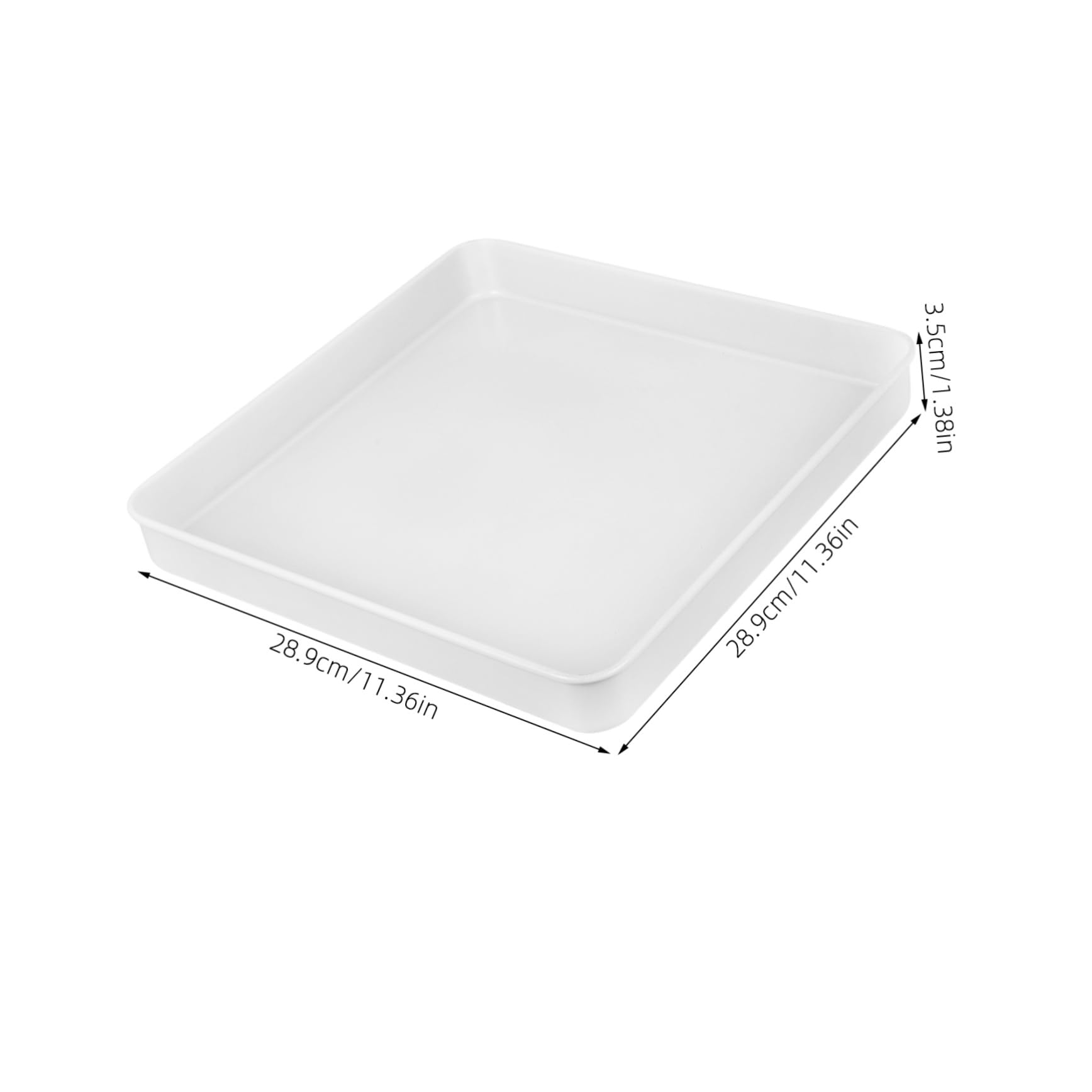 Cabilock Sheet Reusable Baking Tray for Cake Carbon Steel Square Cake Pan Non Stick Baking Mold Bakeware for Delicious Desserts