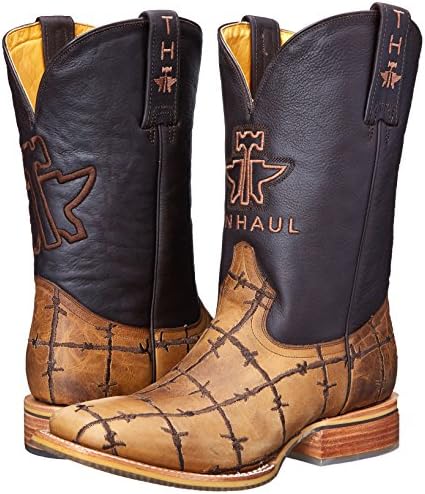 Tin Haul Shoes Men's Bob Wire, Brown, 7.5 Wide | Image 6