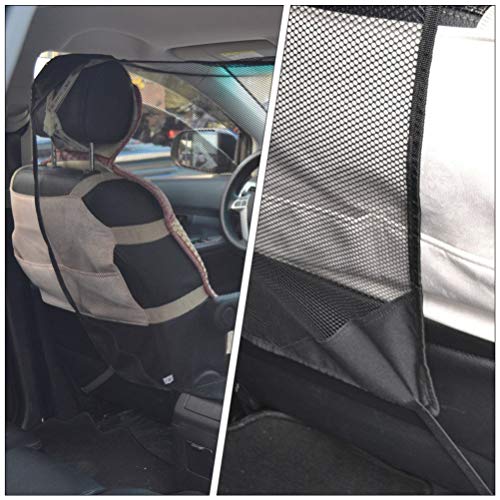 POPETPOP – Bolsa de armazenamento elástica para cães e carros, tela de segurança para animais de est