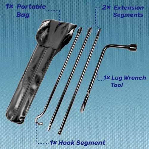 Image of Spare Tire Tool Kit for 2005-2022 Tacoma with Tire Jack Handle