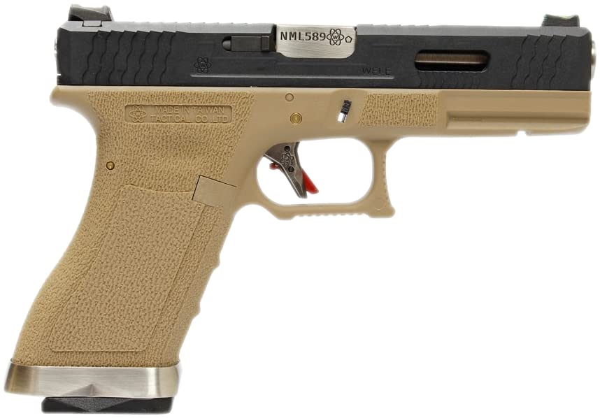 We G-Force 17 Silver Barrel Metal (Tan/Nera)