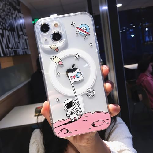 Coque iPhone 17 Pro sans fil MagSafe transparente ajustée pour éviter rayures