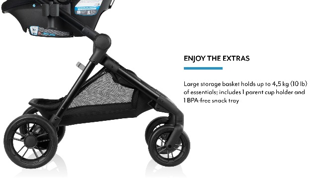 Evenflo Pivot Xpand NXT Travel System featuring LiteMax NXT Infant Car Seat