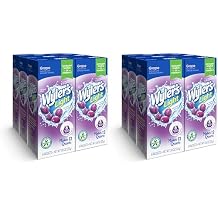 Wylers Light Pitcher Packs, Water Drink Mix, 6 Boxes 36 Pitcher Packets Grape Pack of 2