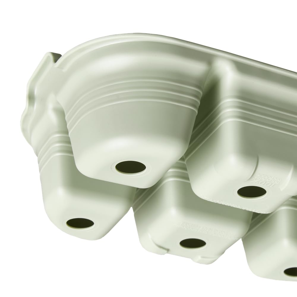elho Gb Gyo Set S und Pflanzstift - Leaf Green | L 16.5 x B 23.5 x H 17.5 cm | 5 Artikel Enthalten