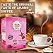 1 Box Kif Almosafer Instant Arabic Coffee With Saffron Natural Arabian Strong Rich Pure Traditional Oriental Enjoy Authentic Coffee Taste Of From The Gulf Region (12 Sticks x 5gm)) كيف المسافر