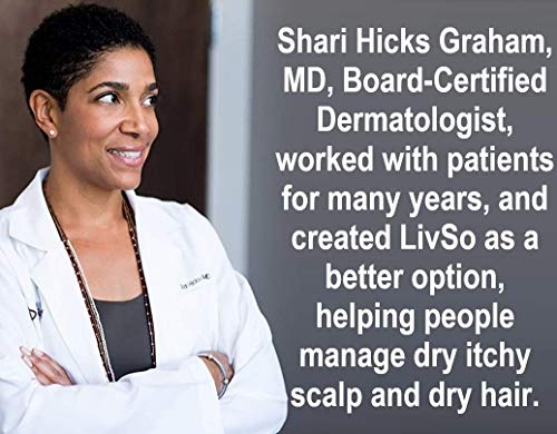 Livso Complete Hair And Scalp Moisturizing Solution - Shampoo, Conditioner And Lotion - Naturally Derived - Fresh Feel Product - A Little Bit Of Livso Goes A Long Way #TOP7