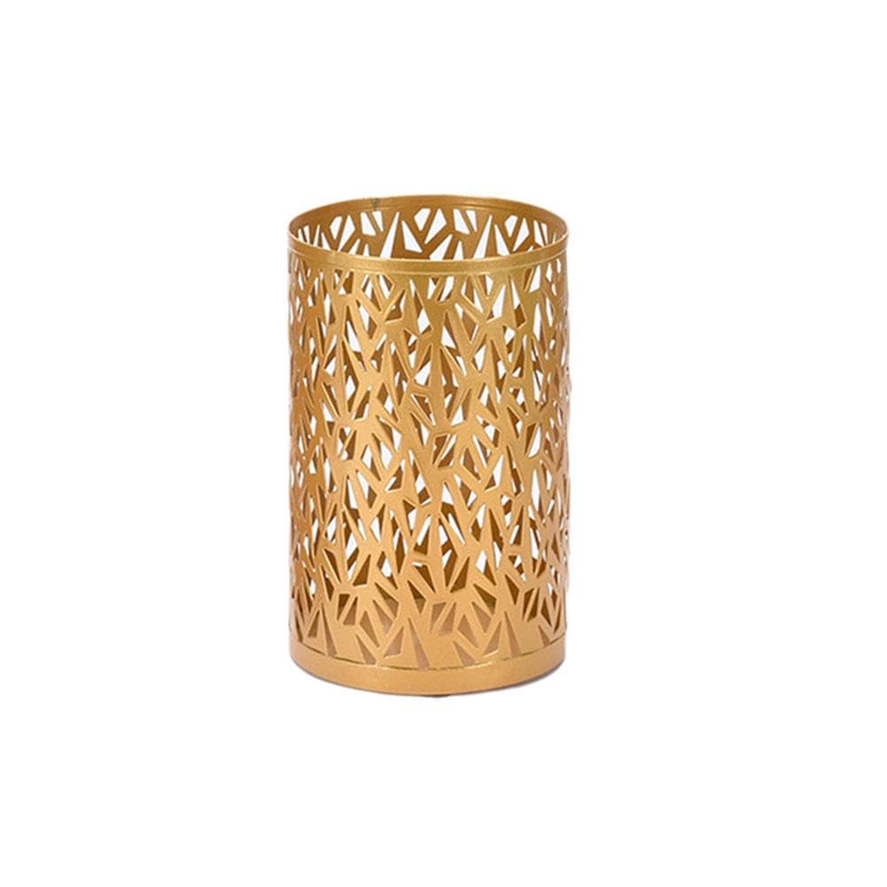 GHHVFEC Metal Round Umbrella Stand - Multi-Use Storage for Walking Canes & Newspapers - Stylish nizer - Home & Office Décor - L1K3