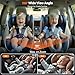 A2C Wireless Baby Car Camera, USB Powered Baby Monitor for Car Backseat & Home, 5