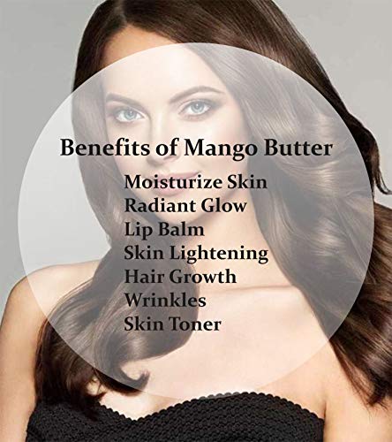 Image of Park Daniel 100% Pure and Natural Mango Butter, Shea Butter & Cocoa Butter - RAW, UNREFINED & AFRICAN- For Moisturization of Body and Skin Combo Pack 3 Jars of 50 g, 150 g