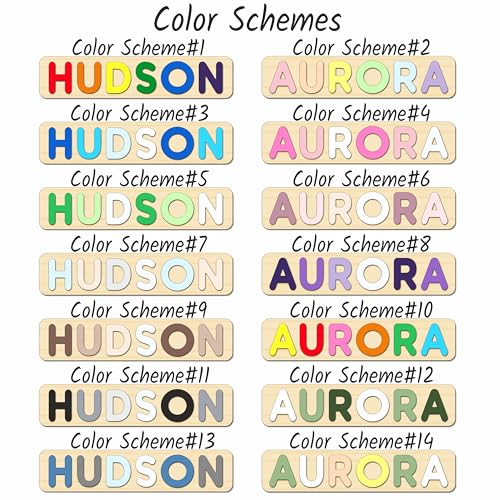 personalized wooden name puzzle baby name puzzle customized educational toys for toddler sensory toys 1st birthday girl custom gifts for kids personalized baby