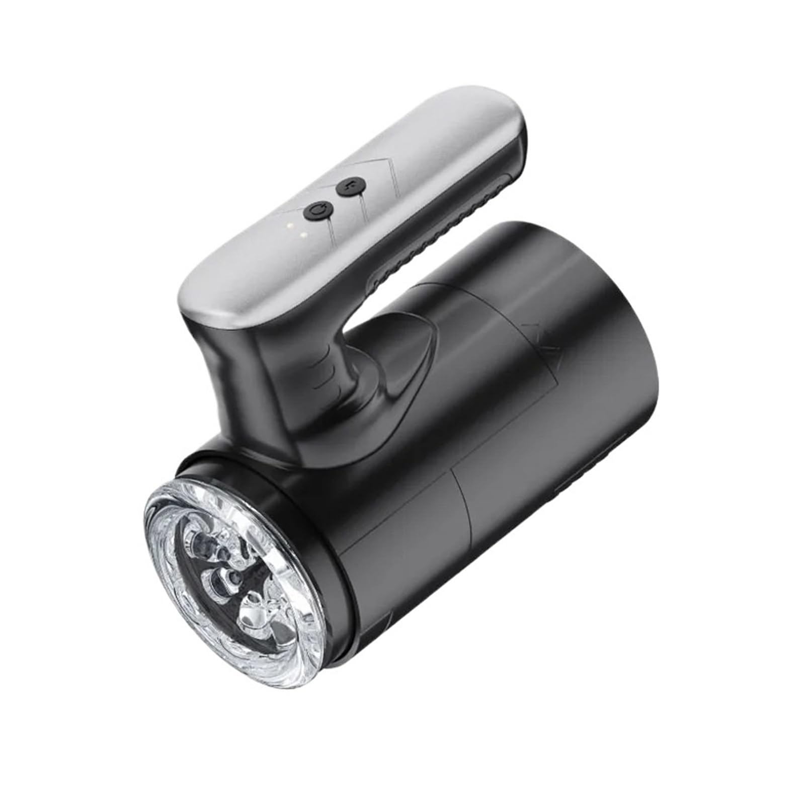 Massaggiatore vibrante ad aspirazione for uomo(Black)