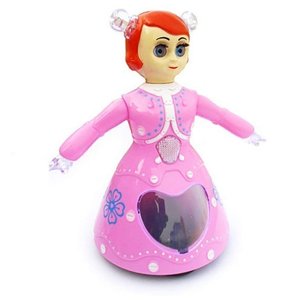VOGUE WONDER Princess Dance Toy (Battery Operated) with 360 Degree Rotation, Amazing 3D Lights, Music and Dance for Kids to Enhance Brain Development and Curiosity,Pink (B0B3JCKQXH) Amazon Price History, Amazon Price Tracker