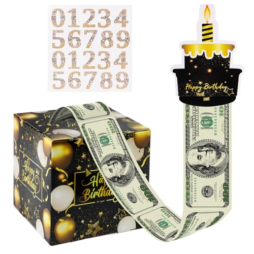 Geldgeschenke Geburtstag, DIY Geld Rolle Überraschungsbox,verpackung für Geldgeschenke Geburtstag Spardose für Bargeld Geschenk Ziehen Geschenkbox Geld zum Mädchen Junge Geldgeschenke Geburtstag, DIY Geld Rolle Überraschungsbox,verpackung für Geldgeschenke Geburtstag Spardose für Bargeld Geschenk Ziehen Geschenkbox Geld zum Mädchen Junge