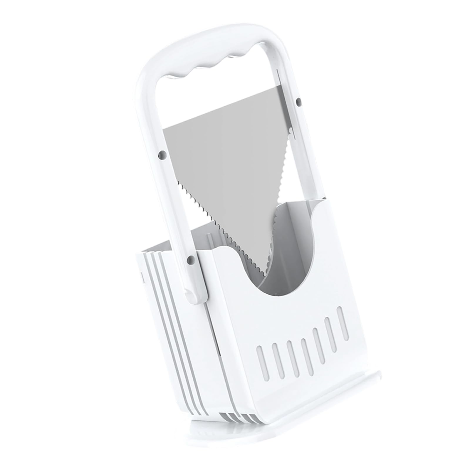 Shurhome Safe Ergonomic Bread Slicer Produced for User Protections Comfortable Grip Efficient Operations Wear Proof Coating Safe Design