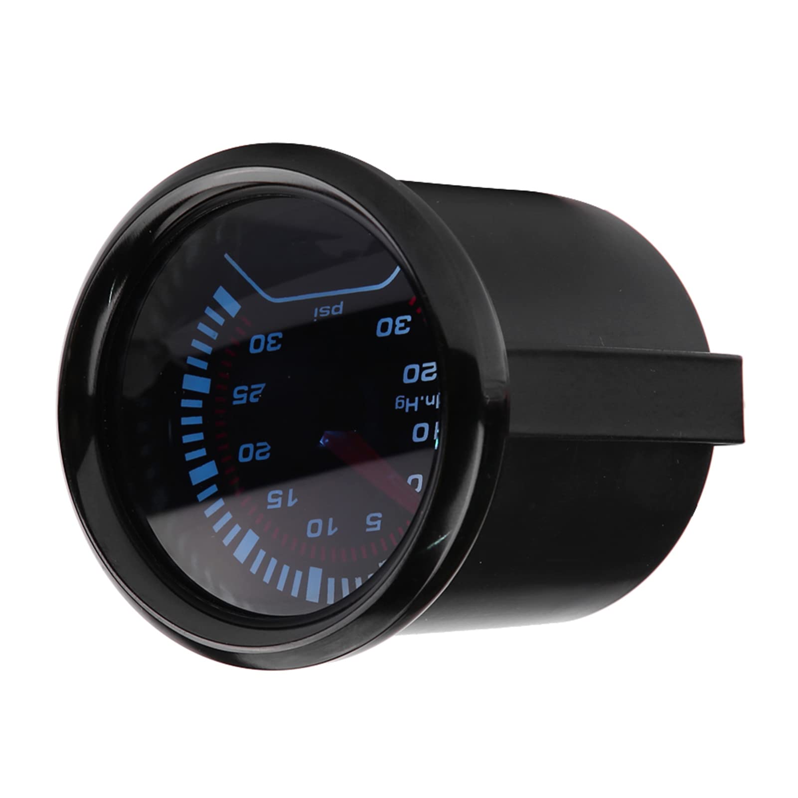 Turbo Boost Gauge ,Universal Car Smoke Dial Face Turbo Boost Manómetro turboalimentado con aleación de aluminio para Auto Car 52mm ,Medidor automático