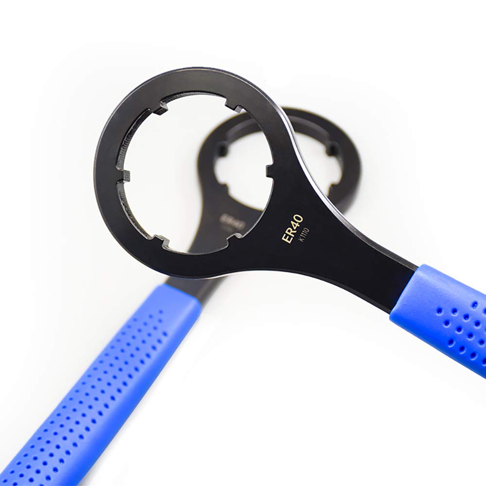 WTTTOOLS ER40 Wrench Spanner Integral-type Fit ER40UM Collet Nut Perfectly No Slip Off Durable