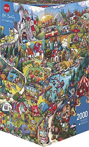 Heye Go Camping 2000 Piece Jigsaw Puzzle