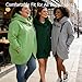 Women'S Plus Size Hooded Sweatshirt, Half-Zip Fashion Design, Hooded Asymmetrical Fleece Lined Sweatshirt All Body Type (Black,3X-Large)