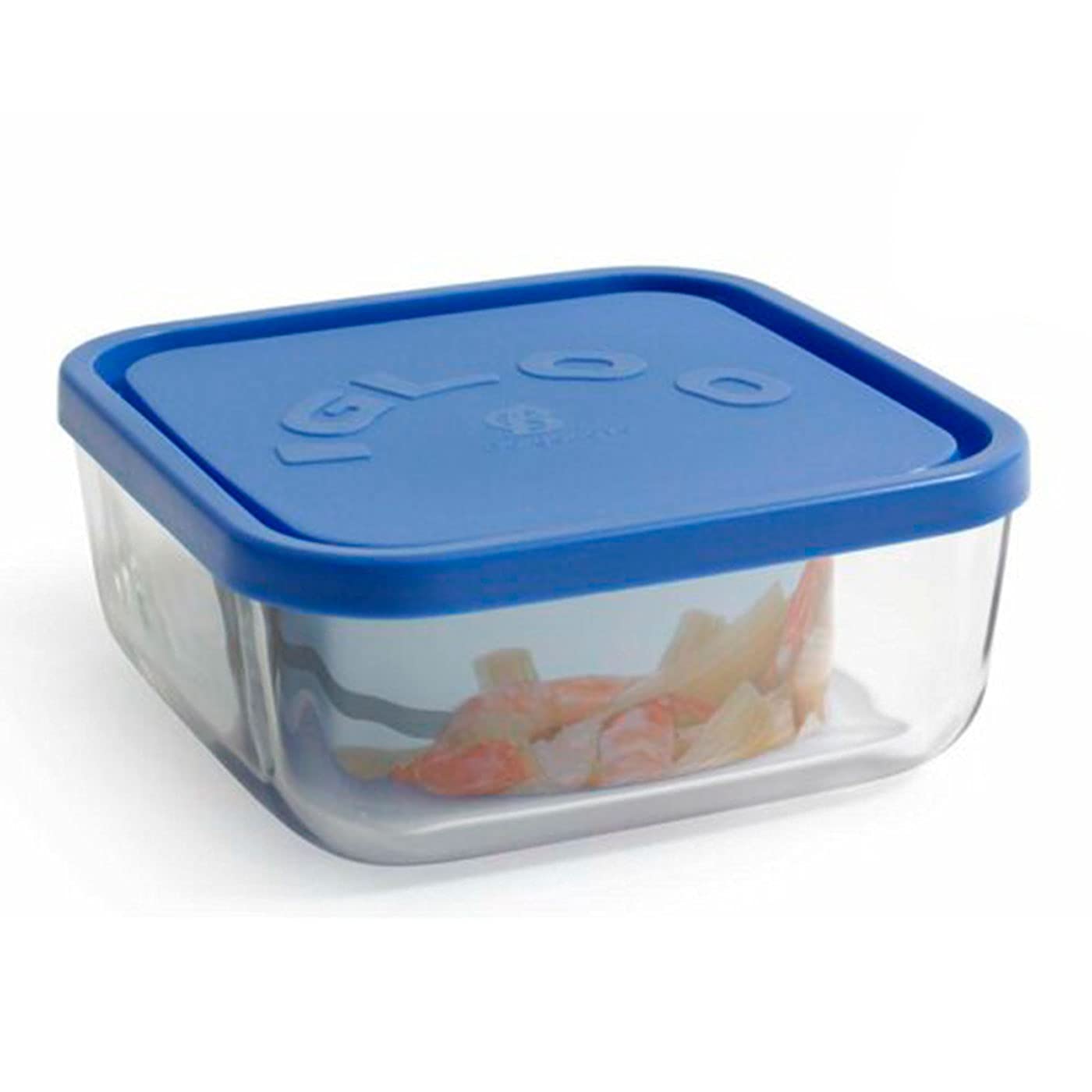 Boite En Verre Carrée Avec Couvercle Plastique SUPERBLOCK 0,8 L