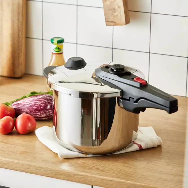 Olla a presión de acero inoxidable 6 L miniatura 3