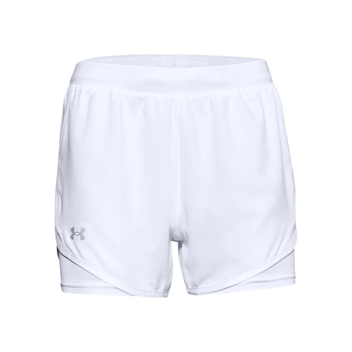 Under Armour Fly by 2.0 2In1 Short de Running Femmes Black/Black/Reflective